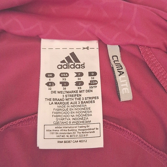 ADIDAS Climalite  track jacket XS - Picture 2 of 3